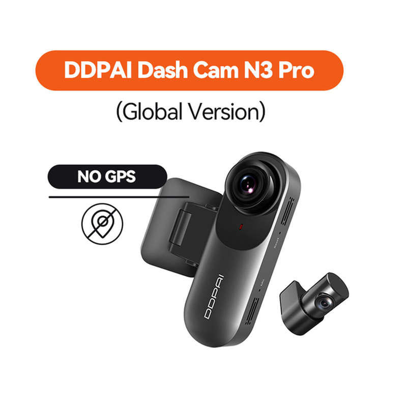 DDPAI Dash Camera Mola N3 Pro 1600P HD Driving Car Dash Cam Wifi Smart Connect Car Recorder Without