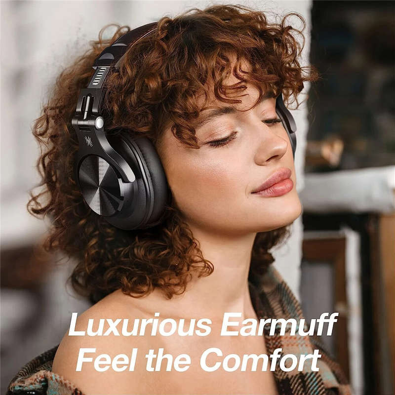 OneOdio A70 Headset bluetooth Headphone Hi-Res Audio Professional Studio Monitor DJ Headphones 3.5mm