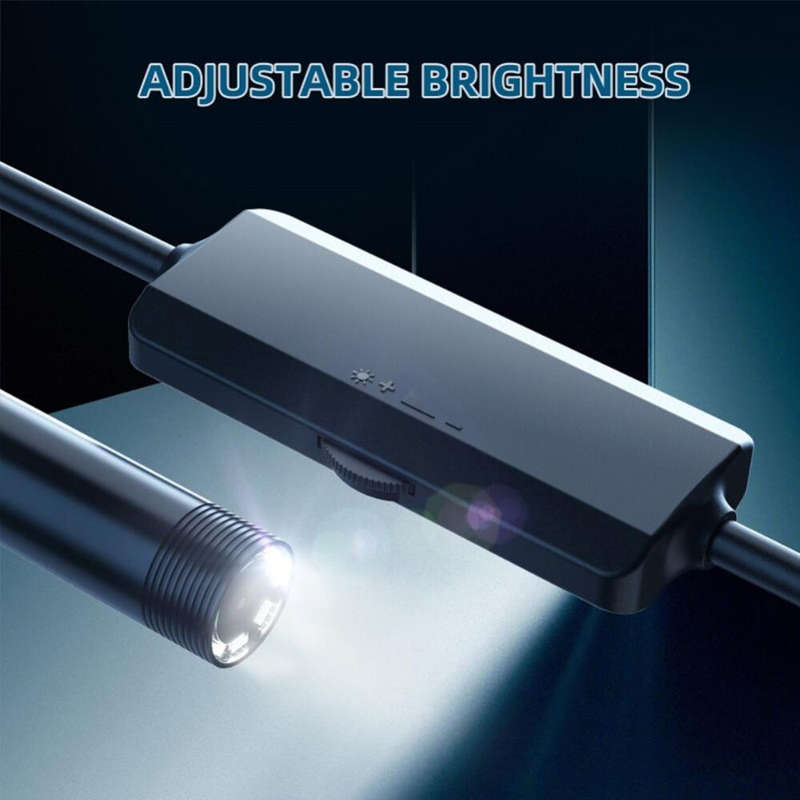 F150 1200P WiFi Endoscope Camera Waterproof Inspection Snake Camera 5.5MM 8LEDs USB Borescope For Ca