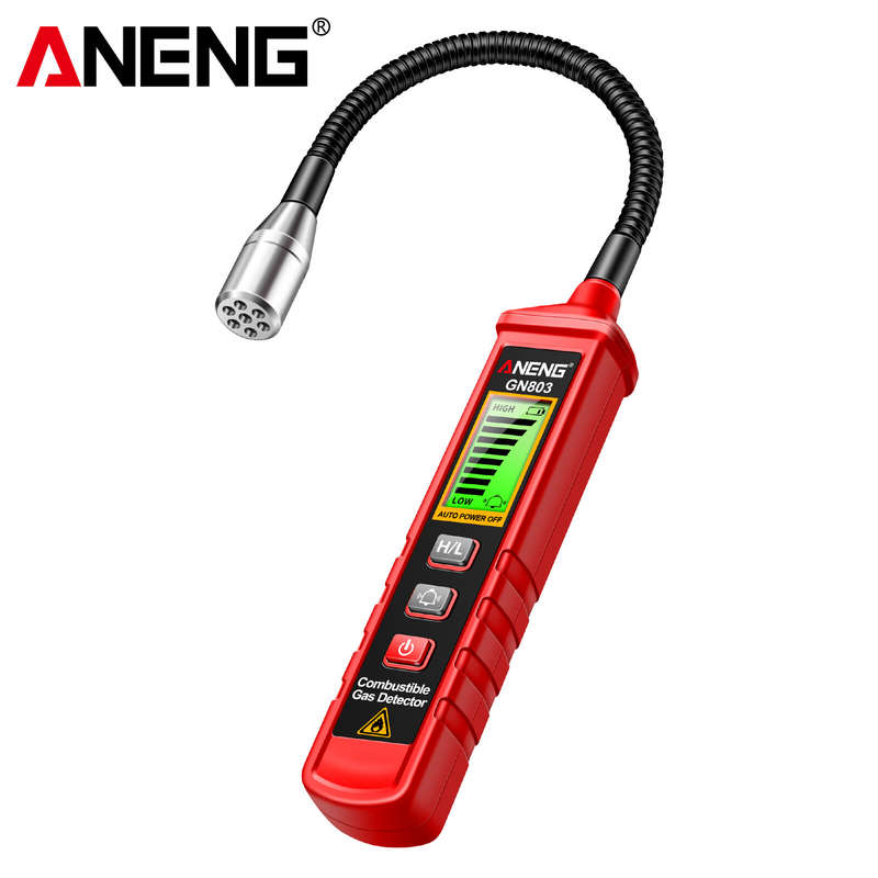 ANENG GN803 Combustible Gas Leak Detector High Sensitivity 300-10000PPM Alcohol Ethanol Detection Ad