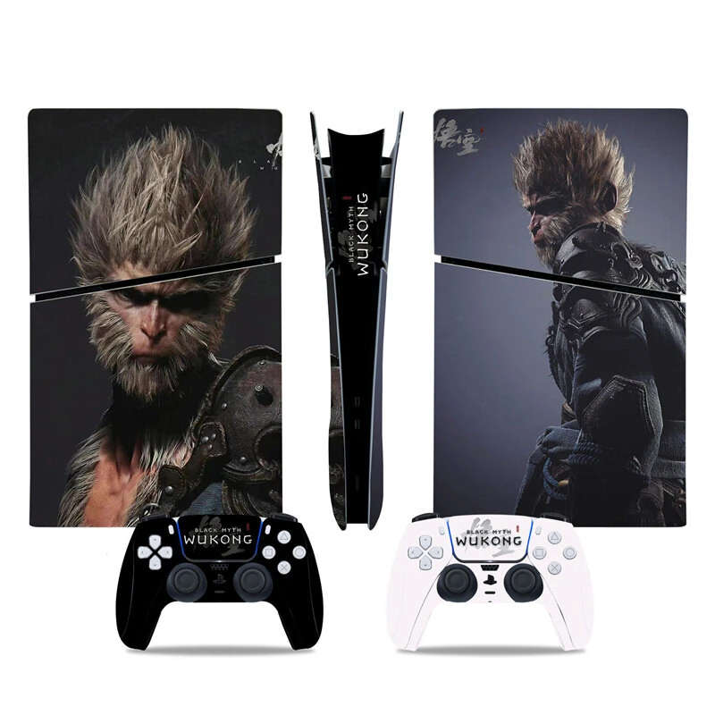 [Black Myth:WuKong] Full Skin Stickers Set Protection Decoration Skin Kit for PS5 Slim Digital Game
