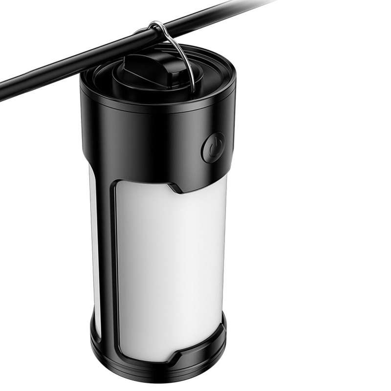LED Camping Lantern Rechargeable Built-in 18650 Battery Portable Tent Lamp Outdoor Waterproof Campin
