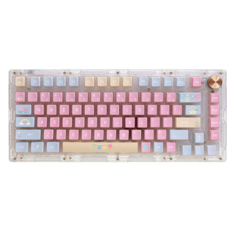 Gamakay SN75 75% Mechanical Keyboard Kit VIA Programmable Hot Swap Tri-Mode bluetooth/Type-C/2.4G Wi