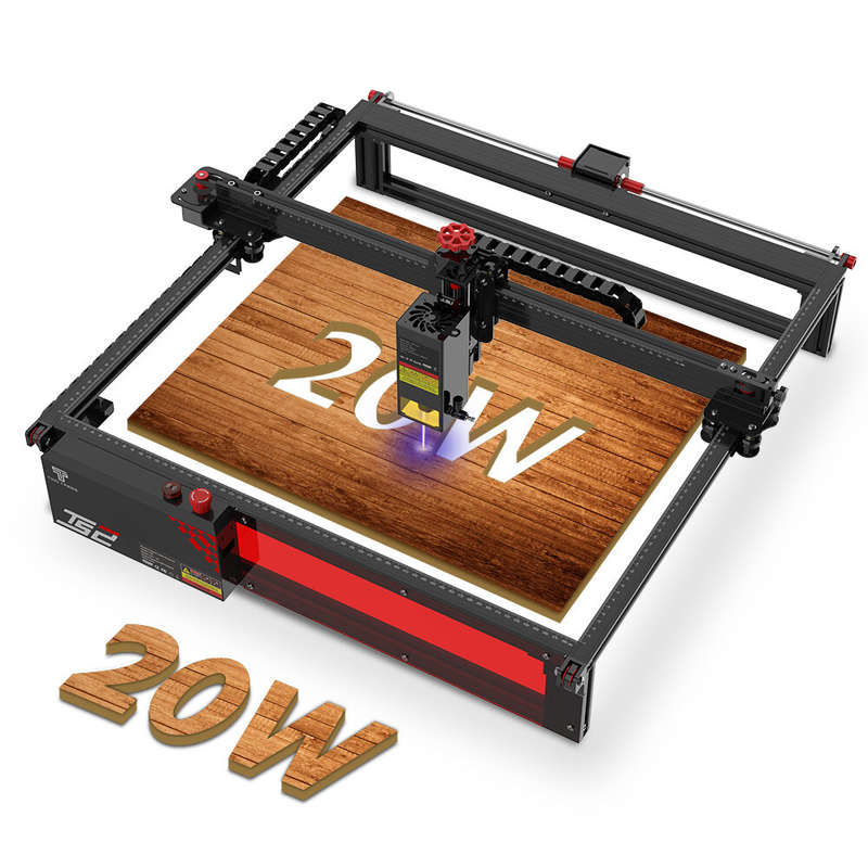 TWOTREES TS2-20W Laser Engraver Professional Laser Engraving Machine Auto Focus with Air Assist 410m