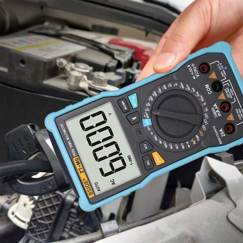 BSIDE ZT-M0 Digital Multimeter True RMS 6000 LCD Smart/Manual DC/AC Current Voltage Capacitance Resi