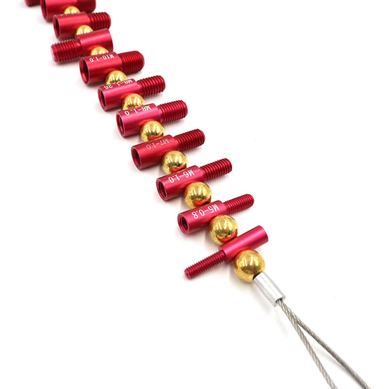 26PCS Nut and Bolt Thread Checker Detachable Nut and Bolt Size Gauge Thread Gauge Suitable for Detec