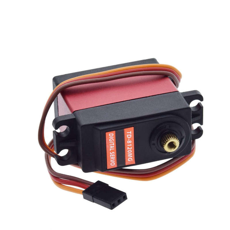 TD-8120MG Waterproof Metal Gear Digital Servo with 20KG High Torque 180Angle for RC Remote Control C