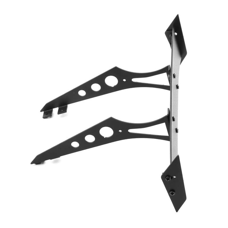 1/10 RC Car Parts Aluminum Tail Wing Spoiler for Tamiya TT02 XV01 HSP 94123 PTG2 YOKOMO HPI D3 D4 D5