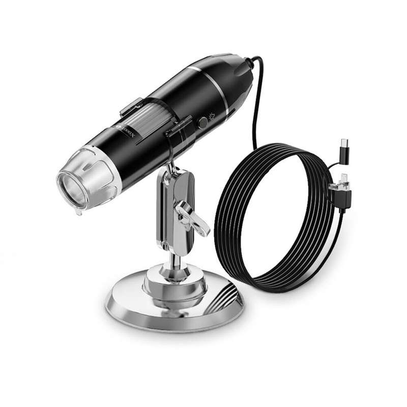 1000X Digital Microscope 3 In 1 Interfaces Microscope Photo Video Modes Microscope Computer Mobileph