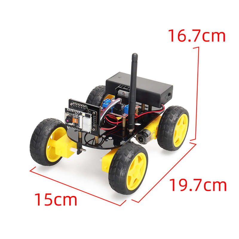 TSCINBUNY Robot Starter Kit For Arduino Programming with ESP32 Camera and Codes Learning Develop Ski