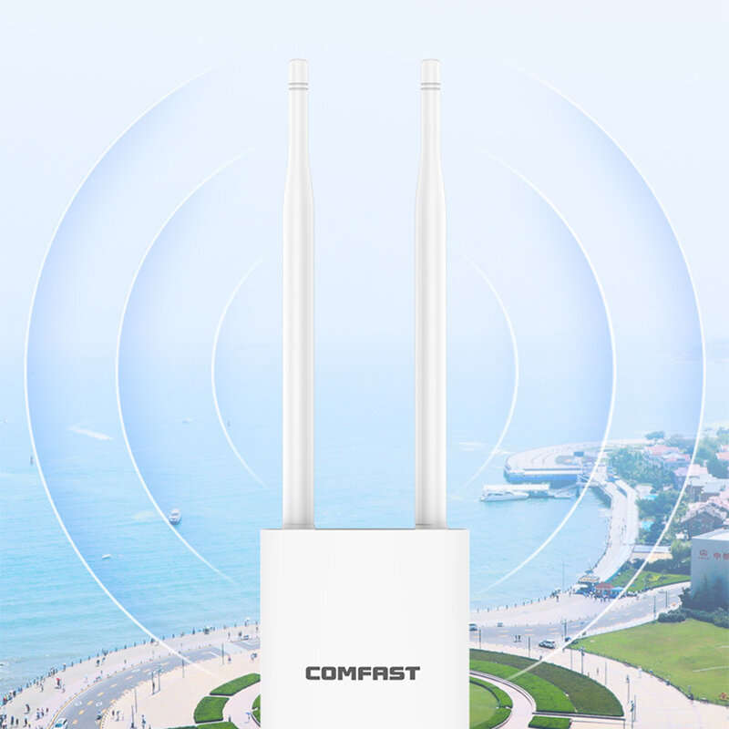 COMFAST AC1200 Outdoors Access Point High Power 2.4/5.8GHz Gigabit Router AP Repeater IP66 Waterproo