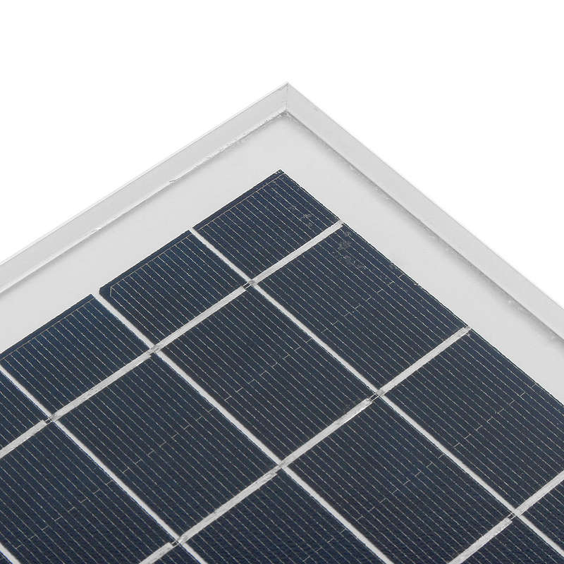 Elfeland P-25 25W 18V Black/Silver 525*350*25mm Monocrystalline Silicon Solar Panel With Junction Bo