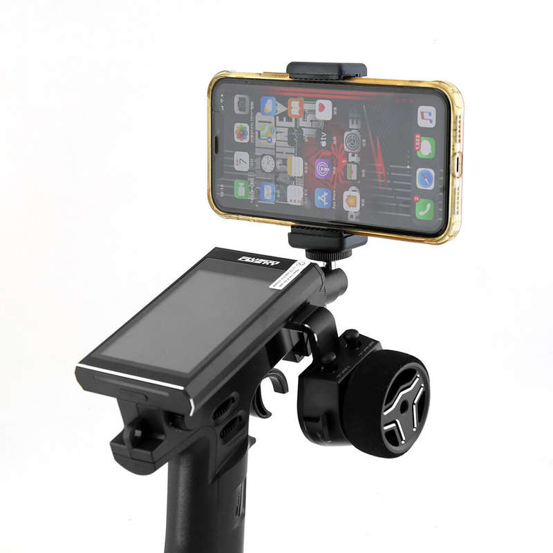 RS R101 Transmitter Mobile Phone Holder Stand Bracket Mount for FlySky FS-NB4 Remote Control Transmi