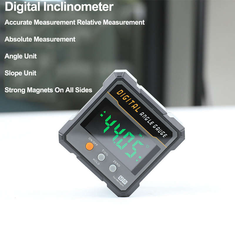 ETOPOO Digital Display Inclinometer 360 Degree Measurement High-Precision Relative Absolute Angle an