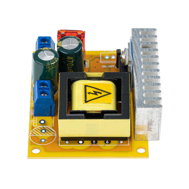 DC-DC 8~32V to 45~390V High Voltage Boost Converter ZVS Step Up Booster Module