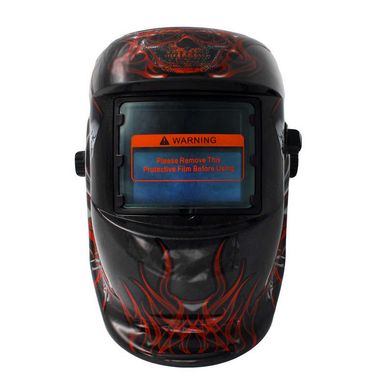 Oauee Welding Helmet Welder Mask Chameleon Large View True Color Solar Power Auto Darkening Welding