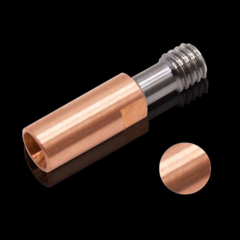 Ender3 CR10 V6 Bi-Metal Insulated Titanium Alloy Copper Throat for E3D V6 CR10 ENDER 5/3 CR-10S 1.75