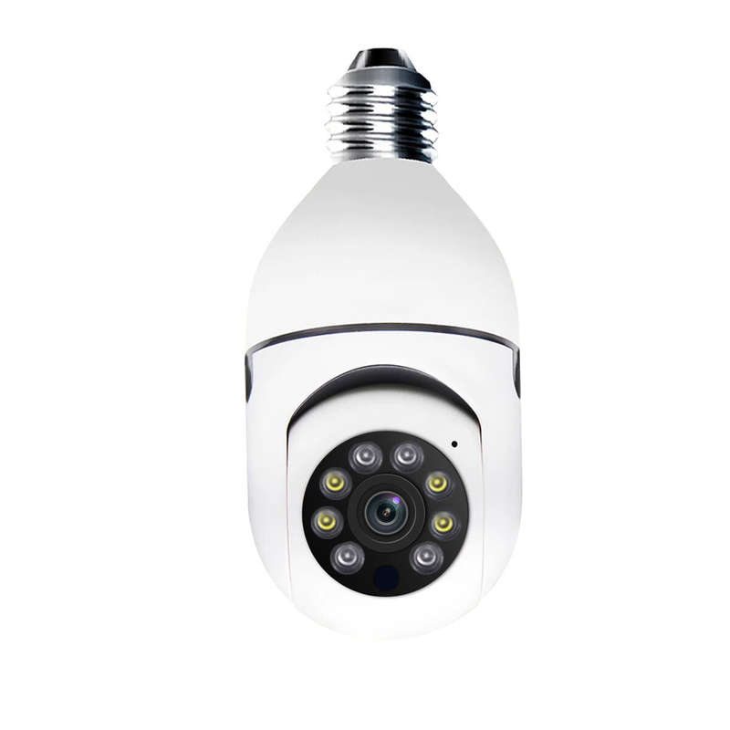 PR001 4MP IP Wifi Camera Motion Detection Mobile Tracking E27 Lamp Bulb Camera Alarm App Push Suppor
