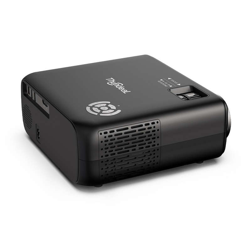 [5G WIFI] ThundeaL TD97 Full HD Projector Wireless Cast Screen 7800 Lumens 4-Point 6D Keystone Corre