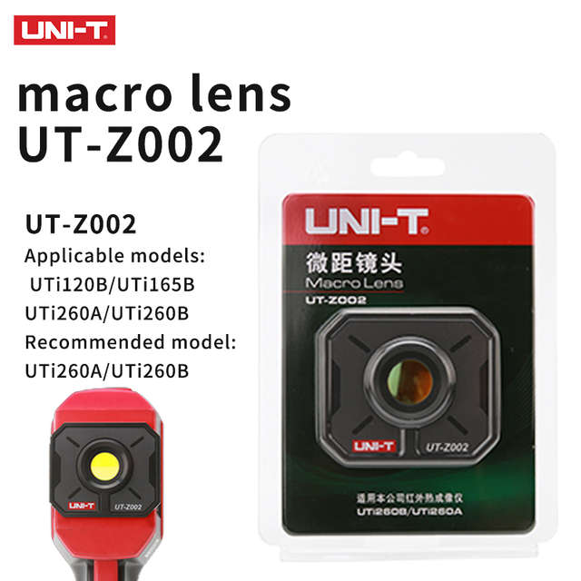 UNI-T Thermal Camera Macro Lens UT-Z002 UT-Z003 High Precision Thermal Imager Lens Pcb Mobile Phone
