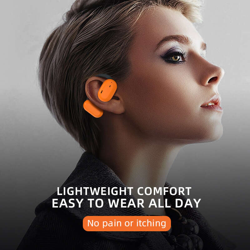 Air9 Open Type Earbuds Wireless bluetooth 5.2 Earphone 14.2mm Stereo 100mAh Touch Control Sport Earh