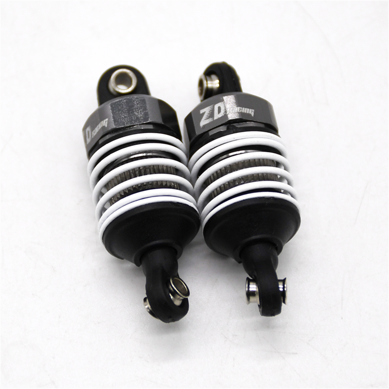 2PCS ZD Racing EX16 S16 1/16 RC Car Spare Oil Filled Shocks Absorber Damper 6626 Vehicles Models Par