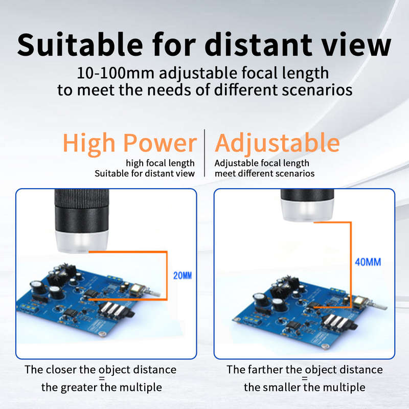 G5 G1000 1-1000X 5.5 Inch HD Portable Digital Electron Microscope Soldering Microscope Phone Repair