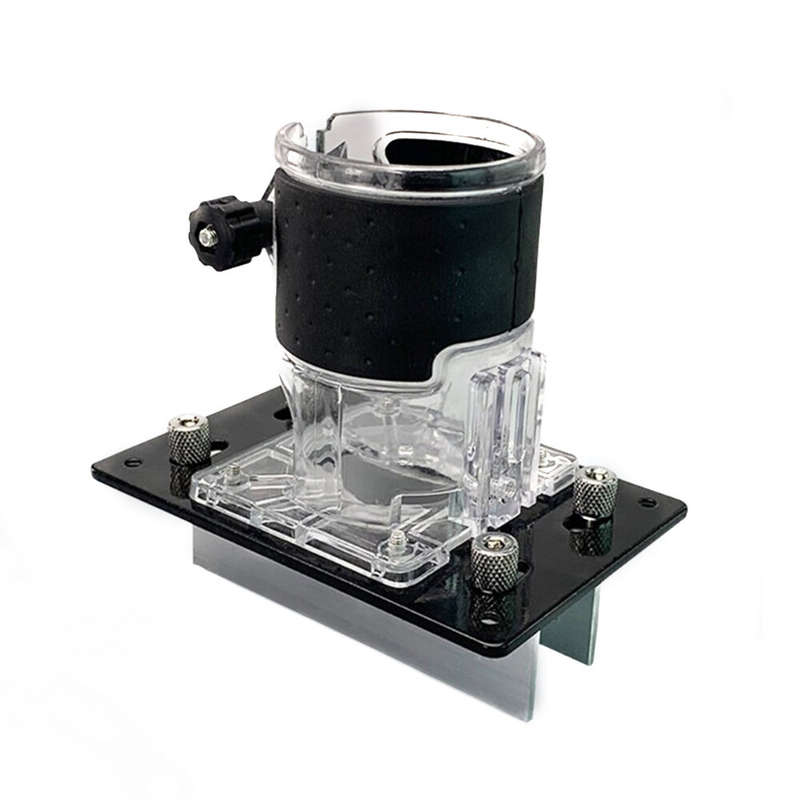 Portable Invisible Connector 2 in 1 Slotter Punch Locator Furniture Trimming Machine Slotting Millin