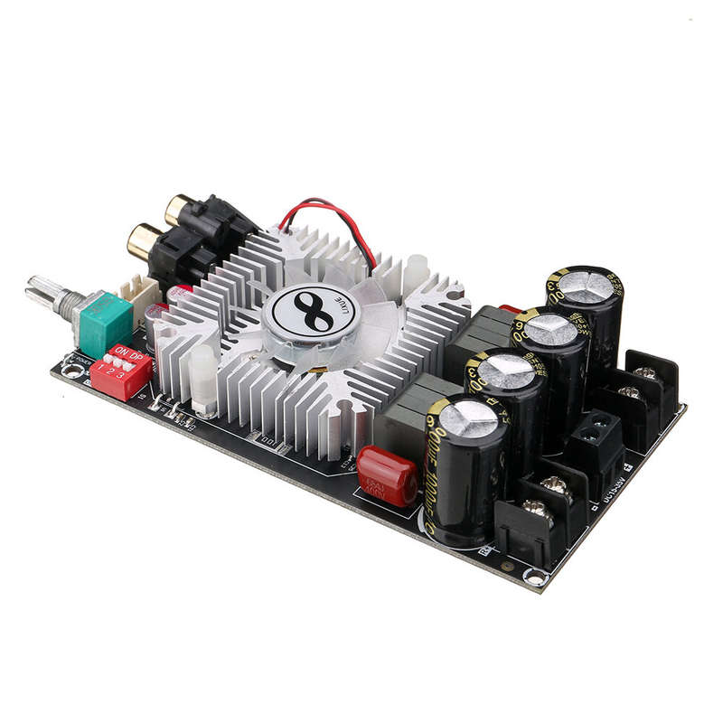 ZK-1602 TDA7498E Digital Power Amplifier Board 160W*160W Dual Channel 220W Mono Channel DC15-35V Amp