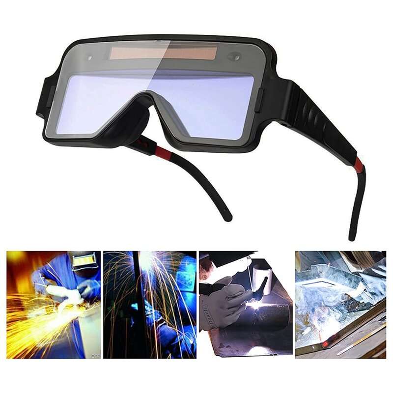 Automatic Darkening Dimming Welding Glasses Anti-glare Argon Arc Welding Glasses Welder Eye Protecti