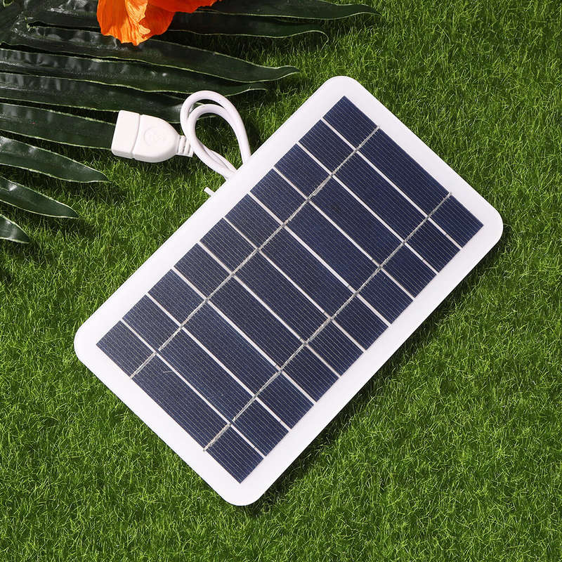 5V 400mA Solar Panel 2W Output USB Outdoor Portable Solar System for Cell Mobile Phone Chargers Devi