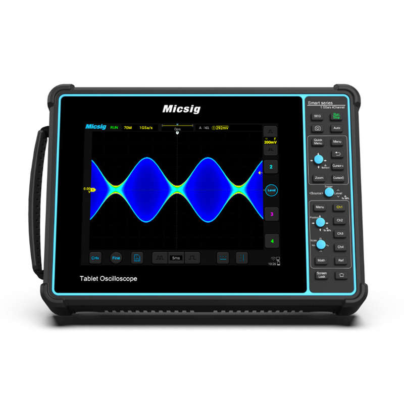 Micsig STO2002 Tablet Oscilloscope 200MHz Bandwidth 1G Sa/s Sampling Rate 8-inch Touchscreen Advance