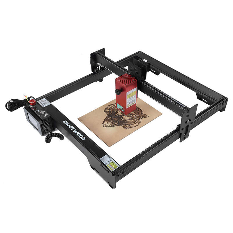 ENJOYWOOD 20W PRO Quad-Laser Engraving Cutting Machine Laser Engraver Built-in Air Assist System 20W