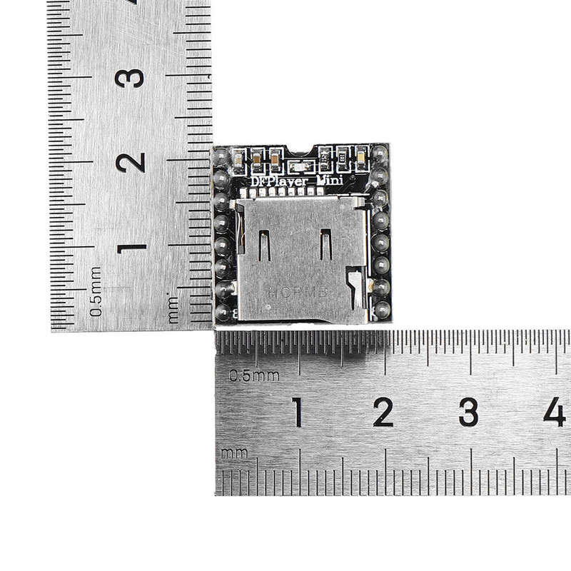 10PCS Mini MP3 Player Module TF Card U Disk Mini MP3 Player Audio Voice Module Board For DFPlayer