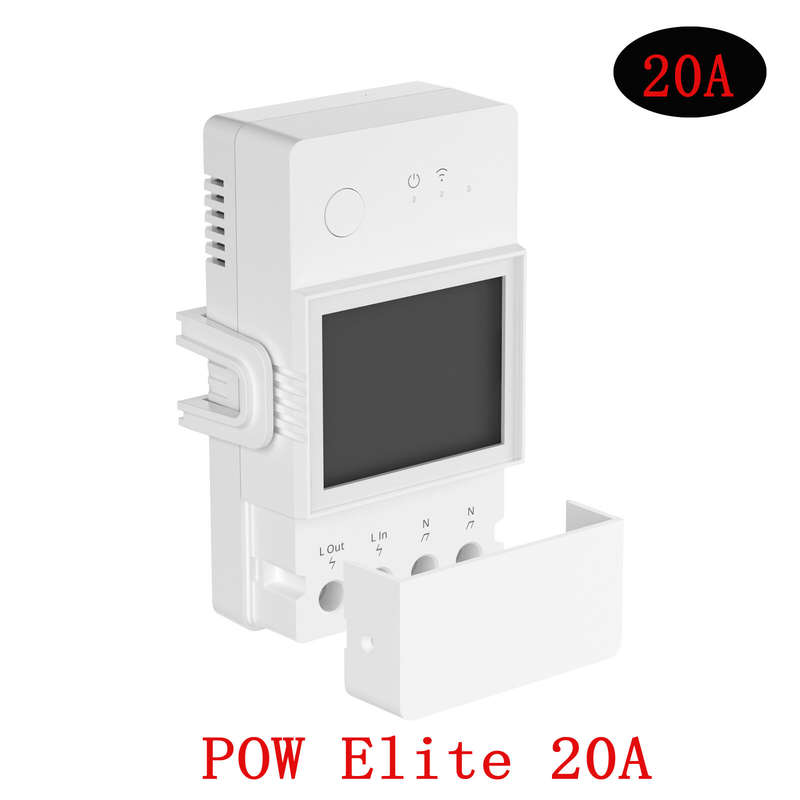 Sonoff POW Elite 20A Smart Wifi Power Meter Switch Intelligent Energy Controller 6-Month Consumption