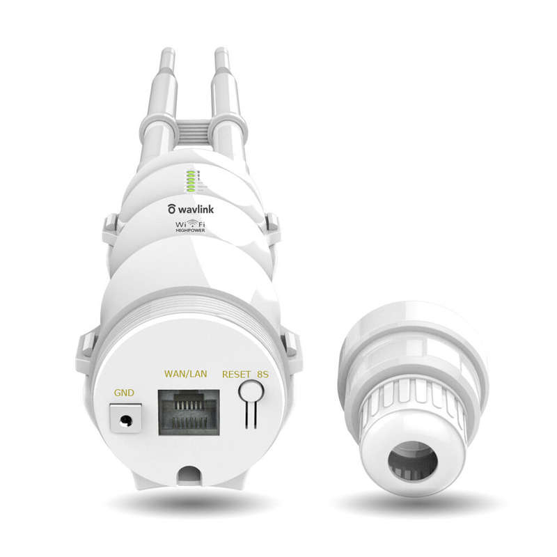 Wavlink AC600 High Power Outdoors WiFi Repeater Router AP Dual Dand 2.4G 5G Waterproof POE Long Rang