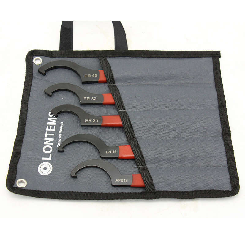 5PCS High-Speed Steel Wrench Set APU13 16 ER25 32 40 - Versatile Durable Tool Set for Precision Work