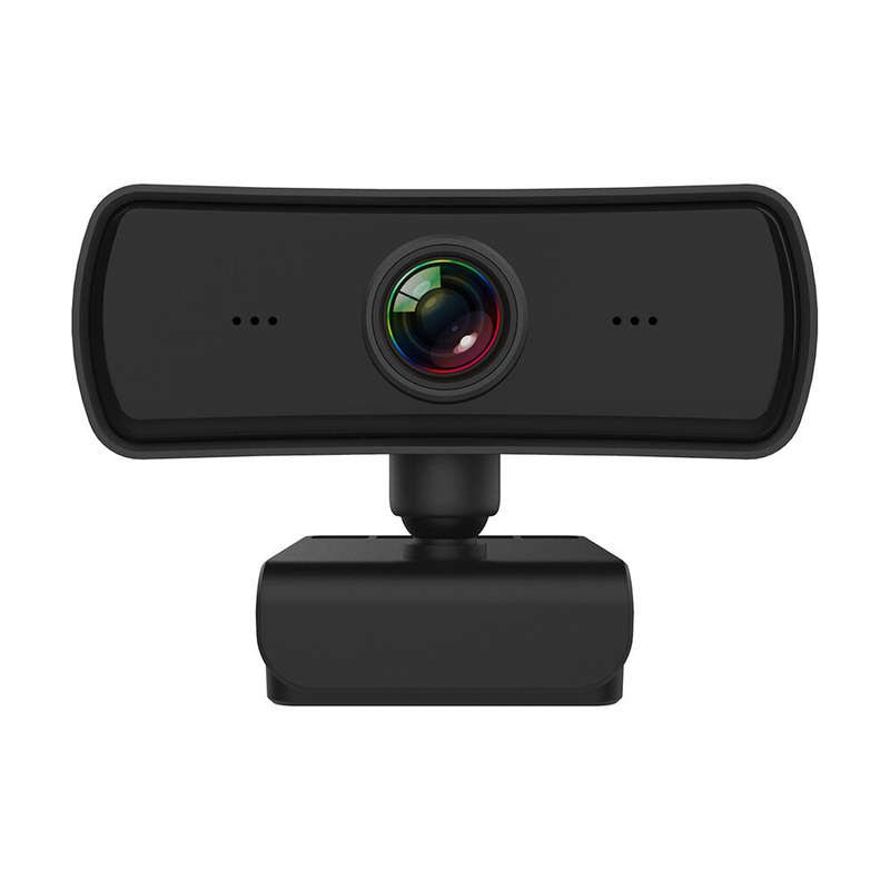 1080P FHD Computer Camera Auto Focus 360 Rotation USB Driver-free Web Cam with Mic for Live Conferen