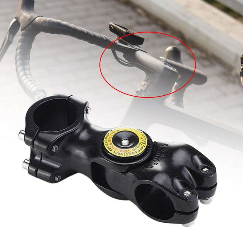 Bike Stem Handlebar Aluminum alloy 180 Degree Adjustable 28.6mm Caliber Bicycle Height Increaser