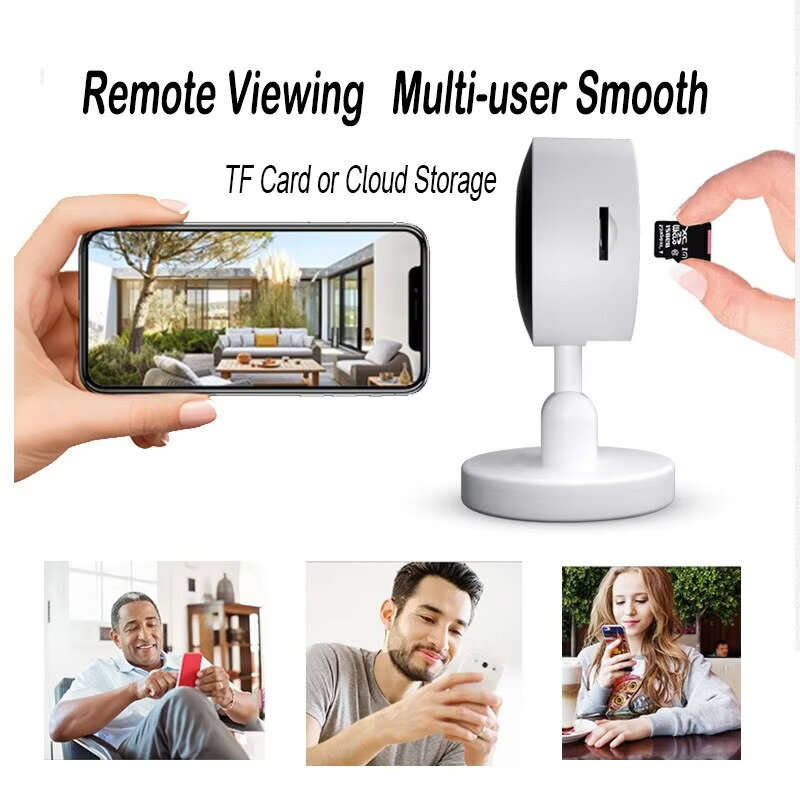1080P Baby Monitor Tuya Smart WiFi Video Surveillance Camera with Night Vision Two-Way Audio Baby Se