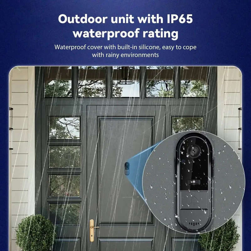 M15S Intelligent Cat Eye Doorbell Intelligent Wireless Visual Doorbell Smart Dingdong Doorbell Calle
