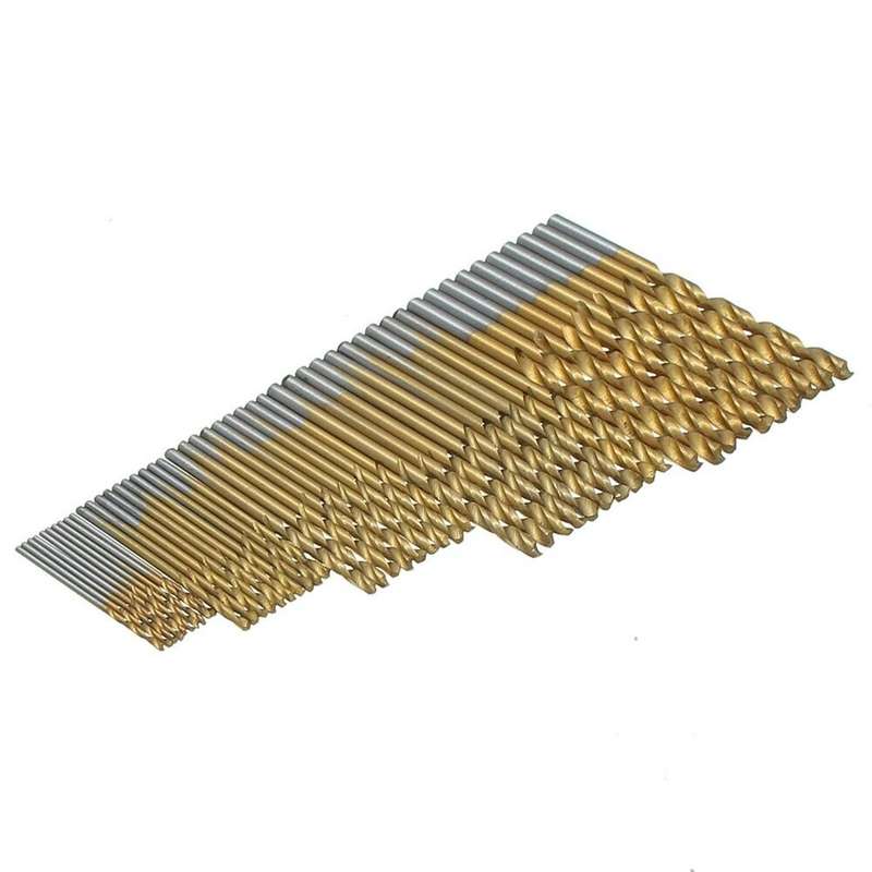 10*1mm+10*1.5mm+10*2mm+10*2.5mm+10*3mm High Speed Steel Drill Bit Straight Shank Twist Drill Bit Too