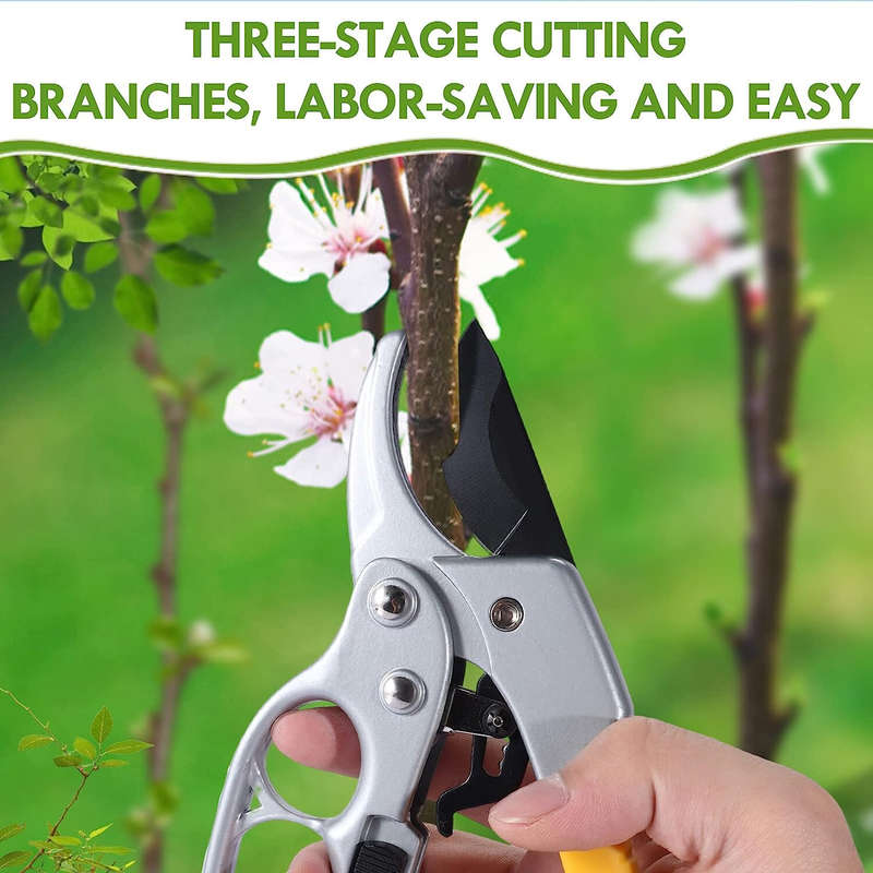 Gardening Shears Heavy-Duty Handheld Pruning Perfect for Arthritis Weak Hands Long-Lasting Versatile