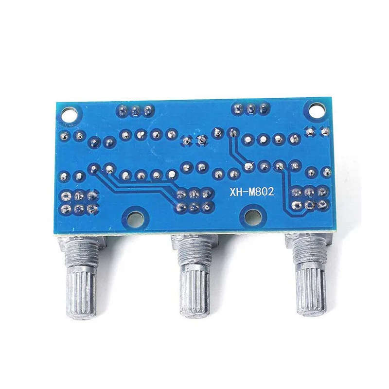 DLHiFi XH-M802 Passive Tone Board Amplifier Preamp Power Module Low High Sound Adjustment Electonic