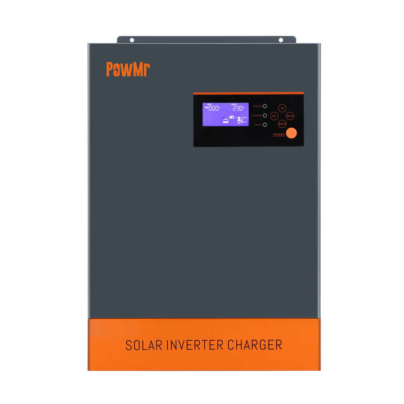 PowMr 5.5KW 5.5KVA Solar Inverter MPPT 80A 500VDC PV Input 220VAC 48V With Parallel Function 5500W 3