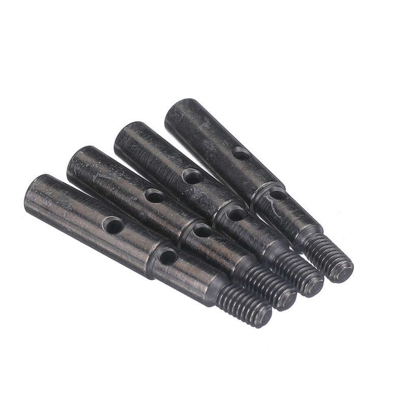4PCS HB Toys RTR R1001/2/3 1/10 RC Car Parts Metal Drive Shaft Vehicles Models Accessories 08040