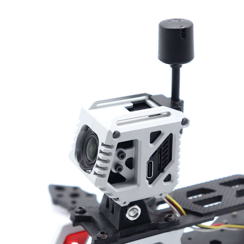 LHCXRC Camera CNC Holder Fixed Bracket Seat Safe Mount for DJI O3 Air Unit FPV Racing Drone