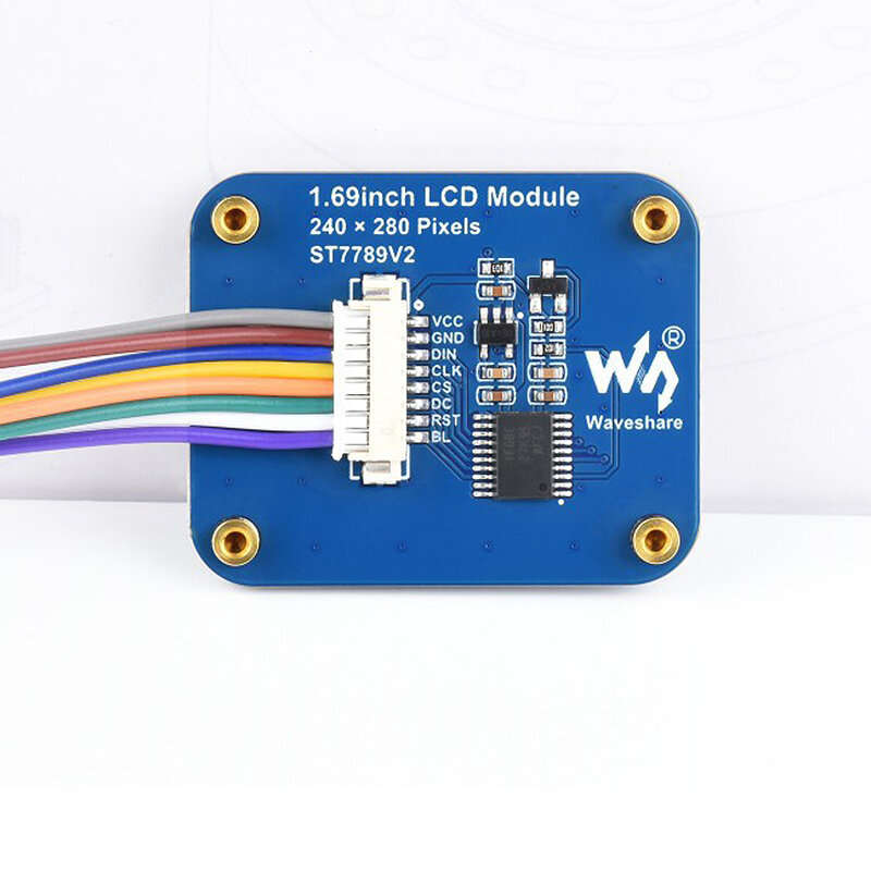 1.69 Inch LCD IPS Screen 240280 SPI Interface 262K Colors ST7789V2 Display Module forArduino ESP32 R