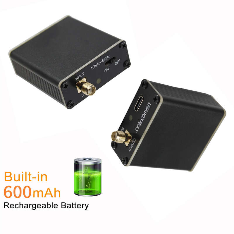 9037BAT-LNA RF Amplifier High Linear Low Noise Block Amplifier for Radio Signal Boost Frequency Rang