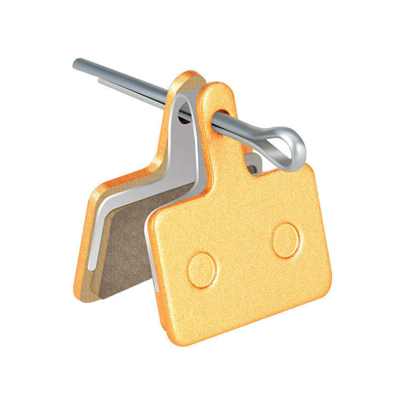1 Pair of Bicycle Brake Pads All-Metal Copper Base Compact for Mountain Road Bike Brake Pad